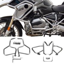 R1200GS Motorcycle Upper&Lower Engine Guard Crash Bar Frame Tank Bumper Fairing Protector Bar For BMW R 1200 GS 1200GS 2014-2017