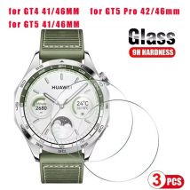 3 Stück gehärtetes Glas für Huawei Uhr GT 4 5 Pro 46mm 41mm 42mm Displays chutz folie Anti-Scratch für Huawei GT 5 GT5 Uhr Acce