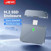 Custodia JEYI 2230 M.2 NVMe SSD-USB 3.2 (10 Gbps) Custodia in alluminio con copertura protettiva magnetica, design a presa diretta, TYPE-C