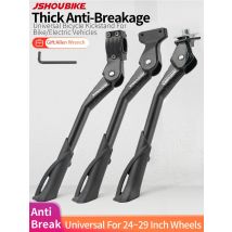 JSHOUBIKE Adjustable Bicycle Kickstand Aluminium Alloy MTB/Snow/Folding Bike/Electric Vehicle Bicycle Side Footrest 24-29 Inch