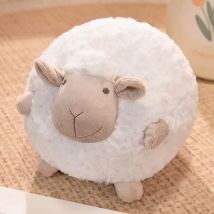 Plüsch-Schaf-Puppe als Weihnachts- und Thanksgiving-Geschenk, süßes Tierspielzeug, weicher Ball, Anime, 28 cm