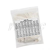 4000-teiliges 0402-SMD-Widerstandsset, sortiertes Kit, 10 Ohm-1 M Ohm, 5 % 80 Werte x 50 Stück = 4000 Stück Musterset 0805 0603 1206 2512 1210