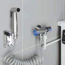 Handheld Bidet Sprayer Set für Toilette Edelstahl Hand Bidet Wasserhahn für Bad Hands prüher Dusch kopf selbst reinigend