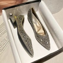 Spitze Wohnungen für Damen, 2025, modisch, neue flache Diamant-Schmetterlingsschuhe mit weicher Sohle, lässige Bootsschuhe für Damen, große Größe 43