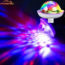 Auto Umgebungs Lichter DJ RGB USB Mini Bunte Musik Sound Auto Led USB-C Schnittstelle IOS Für Urlaub Party Karaoke hause Willkommen Lampe