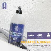 Graphen-Autowaschseife – Hochschäumende, mit Graphen angereicherte Auterseife – Werbung der Hydrophobität, leistungsstarker Reiniger und Schutz, 16 oz/473 ml
