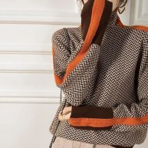 Epligg Rollkragen Neue Frauen Pullover Gestrickte Einfache Weiche Top Frauen Schlank Warme Jumper 2025, Pullover Grundlegende Weibliche Frau Pullover