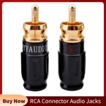 Jack RCA Stecker Stecker Anschlüsse Lautsprecher Terminal Audio Buchsen Für Verstärker Heimkino Sound System Unterhaltungselektronik