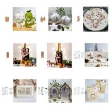 Neue Ankunft Presell Weihnachten Stanzformen und Stempel für DIY Scrapbooking/Fotoalbum dekorative Prägung DIY Papierkarten