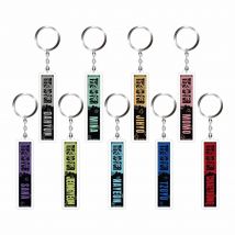 KPOP Idol TWICE THIS IS FOR Album Merch Schlüsselanhänger für Damen Herren Kawaii Acryl Schlüsselanhänger Halter Geschenke Auto Tasche Charm Zubehör