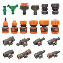 1/4 "1/2" 3/4 "1" nawadnianie złącze węża ogrodowego kran ogrodowy 16mm sutki łącznik System nawadniania kroplowego złączki wodoodporne