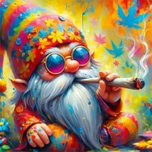 5D-Diamant-Malerei-Set zum Selbermachen, buntes Zwerg-Cartoon-Thema – Stickerei, Kreuzstich, Heimdekoration, Wandkunst, Weihnachtsgeschenke