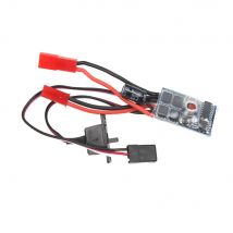 RC Car No Brake 10A Brushed ESC Forward Reverse Two Way Motor Speed Controller For 1/16 1/18 1/24 Car Boat Tank