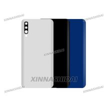 Batterieabdeckung für Samsung Galaxy A50, hinteres Gehäuse, Ersatz mit selbstklebendem, hartem Batteriefach für Samsung Galaxy A50