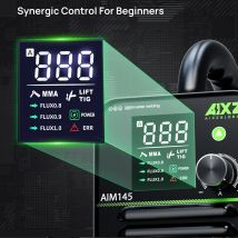 AIXZ AIM145 Saldatrice 3 in 1 ARC MMA LIFT TIG MINI IGBT Saldatura Inverter Pistola a bobina MIG Protable Saldatore domestico 220V 20-120A