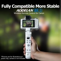 AODELAN USB-C wiederaufladbares Bluetooth Wireless Shooting Grip Stativ mit Fernbedienung für Canon EOS R5II R50 R6II RP 850D 6DII