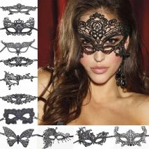 Sexy Spitze Maske Frauen Augen Maskerade Halloween Party Masken maskierte ball Cosplay masque Venezianische Kostüme Karneval halbe gesicht Maske