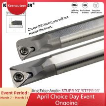 1PCS STUPR/STFPR High speed stahl arbor H08K-STUPR09 H16Q-STFPR11 Interne loch Drehen Werkzeug TPMT hartmetall klinge drehmaschine werkzeug set