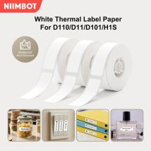 Etichetta termica Niimbot compatibile con etichettatrice D11/D110/D101/H1S impermeabile a prova di olio per contenitori da cucina per ufficio