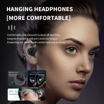 Cuffie Bluetooth wireless over-ear da donna - Auricolari non intrauricolari ultra stabili, mantenersi in forma per i stili di vita attivi utilizzano 20 ore