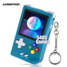 ANBERNIC RG Nano Retro przenośna konsola do gier przenośna konsola do gier Mini stop aluminium z 1,54-calowym ekranem IPS 64G TF