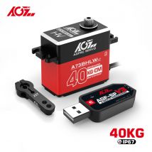 Agfrc a73bhlw v2 a73chlw v2 hv 40kg 32kg metall getriebe wasserdicht ip67 bürstenloses standard