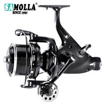 Nuovo Mulinello da pesca alla carpa Mulinelli da spinning Max Doppio trascinamento 27kg 12 + 1BB Carretilha De Pesca Accessori Mar Peche En Mer Sale/Acqua dolce