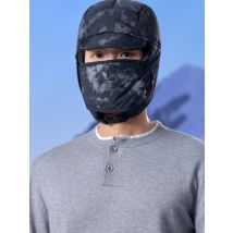 Pilot Hat Ushanka Men's Winter Trapper Hat with Windproof Mask-Russian Trooper Hat Hunting Skiing Cycling Hat for Men Women