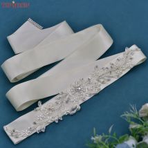 Top queen Perle Blume Braut gürtel handgemachte Mutterschaft breiten Gürtel böhmischen Hochzeits gürtel Kleid Dekoration Perlen Applikation s46