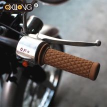 Motorrad Lenker 2Pcs 7/8 22mm Moto Grip Ends Plus Lenker Hand Grip Bar End Für Motorrad Bike Cafe racer Auto Styling
