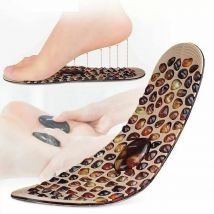 Spaziergang Stein Schuhe Pad Gesundheit Fuß massage Einlegesohlen Fuß Akupressur Schuhe Pads Therapie Abnehmen Einlegesohlen Gewichts verlust für Mann Frauen