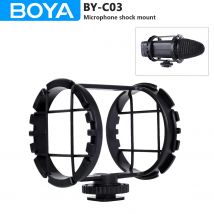 BOYA BY-C03 Ammortizzatore per fotocamera per microfoni da 1" a 2" di diametro (adatto per Zoom H1)