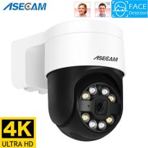 Cámara IP PTZ de 8MP, 4K, detección facial, Audio POE, exterior, H.265, Onvif, CCTV, RTSP, visión nocturna en Color, cámara de seguridad de calle AI Xmeye