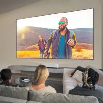 HEIßER ALR Umgebungslicht Abweisende CLR PET Schwarz Kristall Rahmen Projektion Bildschirm 30 "-120" Für Ultra Short Throw UST Projektor