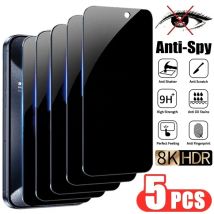 5 pezzi protezione schermo privacy per Samsung S25 S24 Ultra S23 Plus S22 FE A56 A36 A26 A16 A55 5G A54 A53 A52 A35 A34 A33 A15 A13