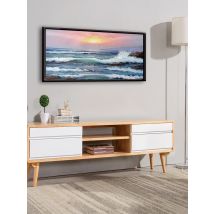 CHENISTORY Frame Diy Painting By Numbers Wave Seascape Modern Wall Art Picture By Numbers Kit Home Decoration Coloring By Number