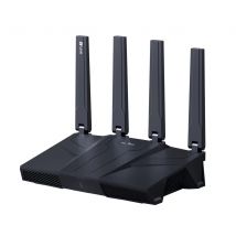 GL.iNet GL-BE9300 Flint 3 Tri-Band WiFi 7 Router High Speed Gaming Long Range 5x 2.5G VPN Compatible with Fiber Optic Modem