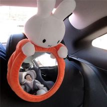 2025 Specchietto retrovisore per bambini coreani, specchio per osservazione del seggiolino di sicurezza per bambini, specchio per auto in acrilico per cartoni animati per bambini
