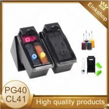 einkshop PG40 CL41 Nachfülltintenpatrone pg40 cl41 kompatibel für Canon Pixma IP1800 IP1900 IP1600 iP2580 MX318 MX310 MP460 MP160