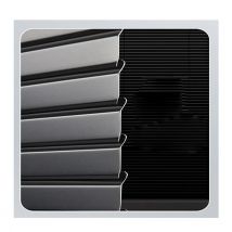 Maßgeschneiderte Sunroad 5052 Aluminium-Jalousienkomponenten – 25 mm Lamellen |   Schnelle Lieferung verfügbar