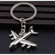 Keychains For Men Car Bag KeyRing Air Plane Model Fighter Toy Air Plane Model Fighter Aircrafe Travel Fashion Gift