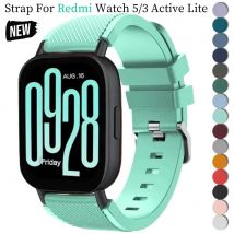 Per Redmi Watch 5 Active 5Lite SmartWatch Sport cinturino morbido e traspirante per Redmi Watch 3 Active 3 Lite 22mm cinturino sportivo in silicone