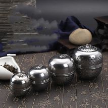 4 Größen eiförmige Edelstahl Tee Infuser Teesieb hängen Tee Leck Mesh Tee Kugel Gewürz Infuser Küchen helfer