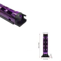 Angelbox Rod Ständer Display Klammer abnehmbare Fischereifasshalterhalter Rack Rack