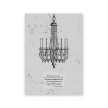 Fountain Damon Torrance Kill Switch Quote Print Devil's Night Series Poster Chandelier Will Grayson Nightfall Canvas Painting