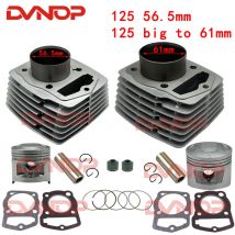 61mm big bore for Motorcycle Cylinder  For Honda CB125S CL125S XL125 SL125 CB CL XL SL 125 125S 76-85 Accessorie