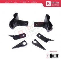 BHL571 Headlight Holder Mount Repair Bracket Tab Set Right Left Side for Ford Transit Tourneo Custom