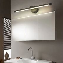 Spiegelleuchte, LED-Wandleuchte mit Schalter, Touch-Dimmung, Bewegungsmelder, Badezimmer-Wandleuchte, 40 cm, 55 cm, AC85 – 265 V, Innenbeleuchtung