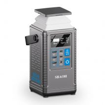 Centrale elettrica portatile PD In/Out 100W, (80000mAh/296Wh) Generatore solare Powerbank agli ioni di litio per campeggio, escursionismo e emergenza