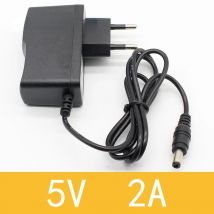 1PCS 5V2A Nuovo AC 100V-240V Convertitore Adattatore DC 5V 2A 2000mA Alimentazione Spina UE DC 5.5mm x 2.1mm